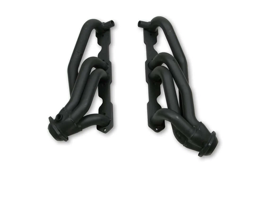 Flowtech Shorty Headers - Black Painted - 91831FLT